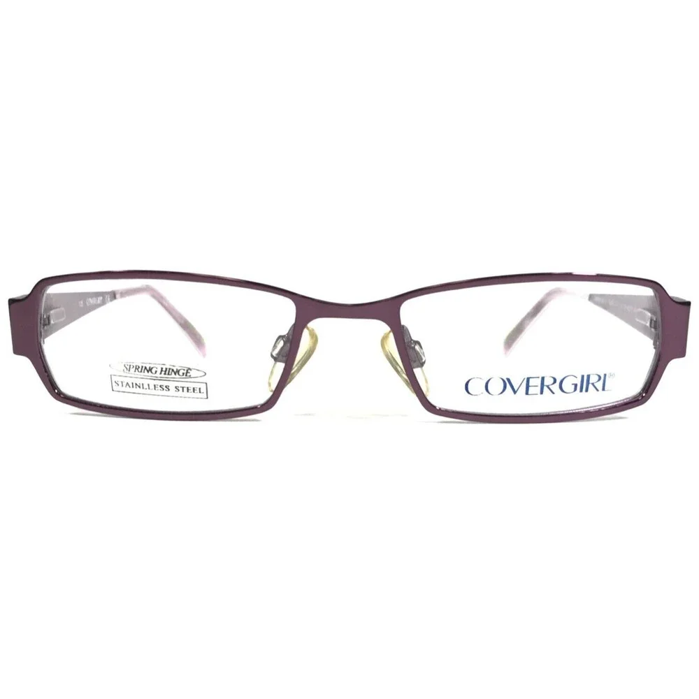 Covergirl Girls Eyeglasses Frames CG381 col 079 Purple Rectangular 46-16-125